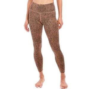 EUC! Sage Collective Python Print Leggings, Size L